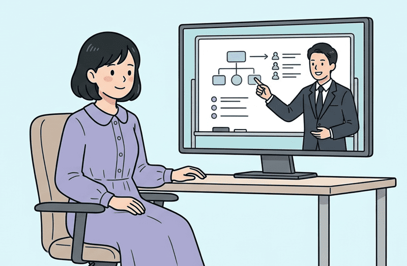 ② 実技講習は一切なし・動画を見るだけでOK